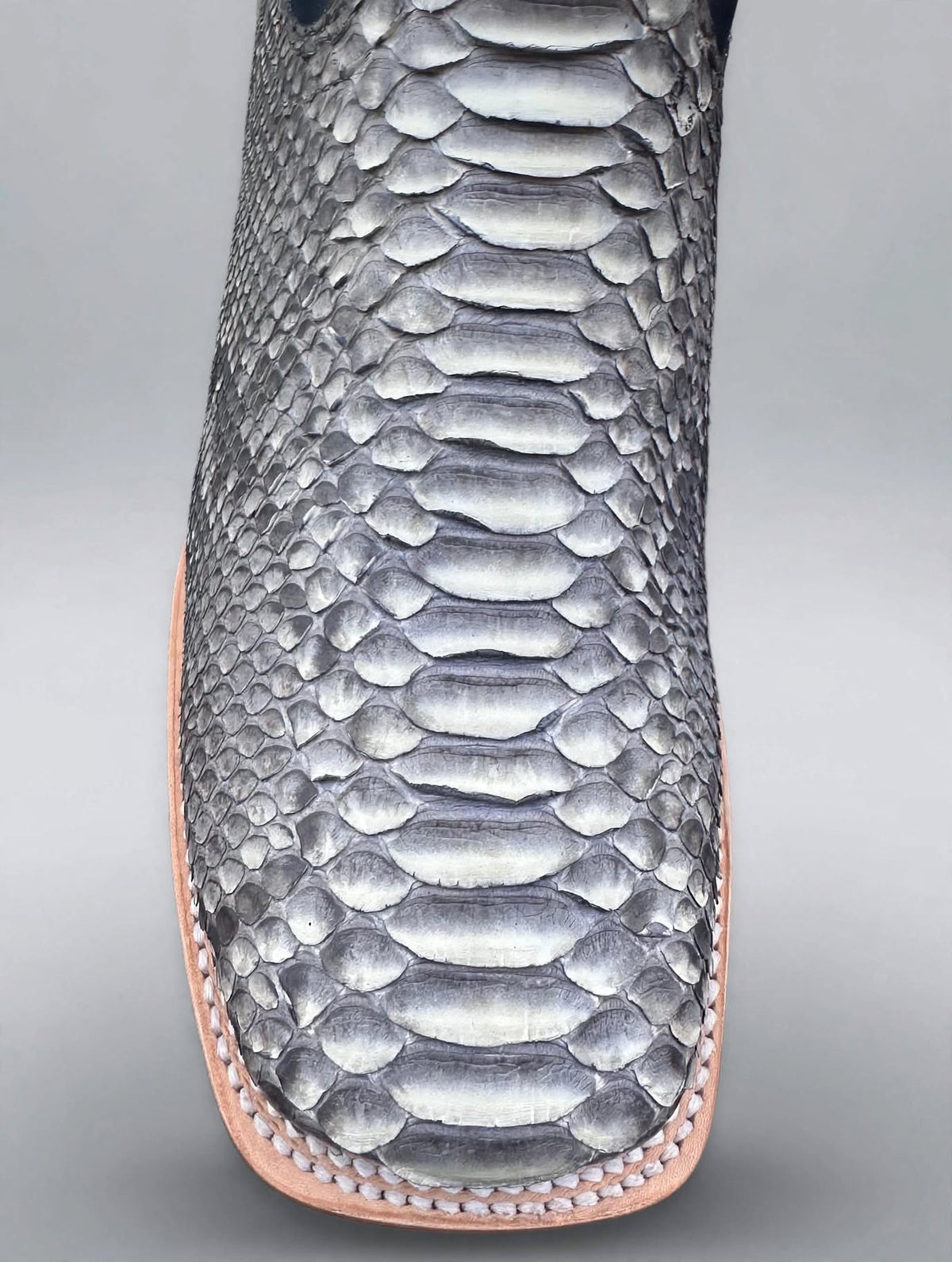 Bronzer Men's Nevado Exotic Python -Square Toe Boots