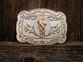 Saint Jude Western Belt Buckle