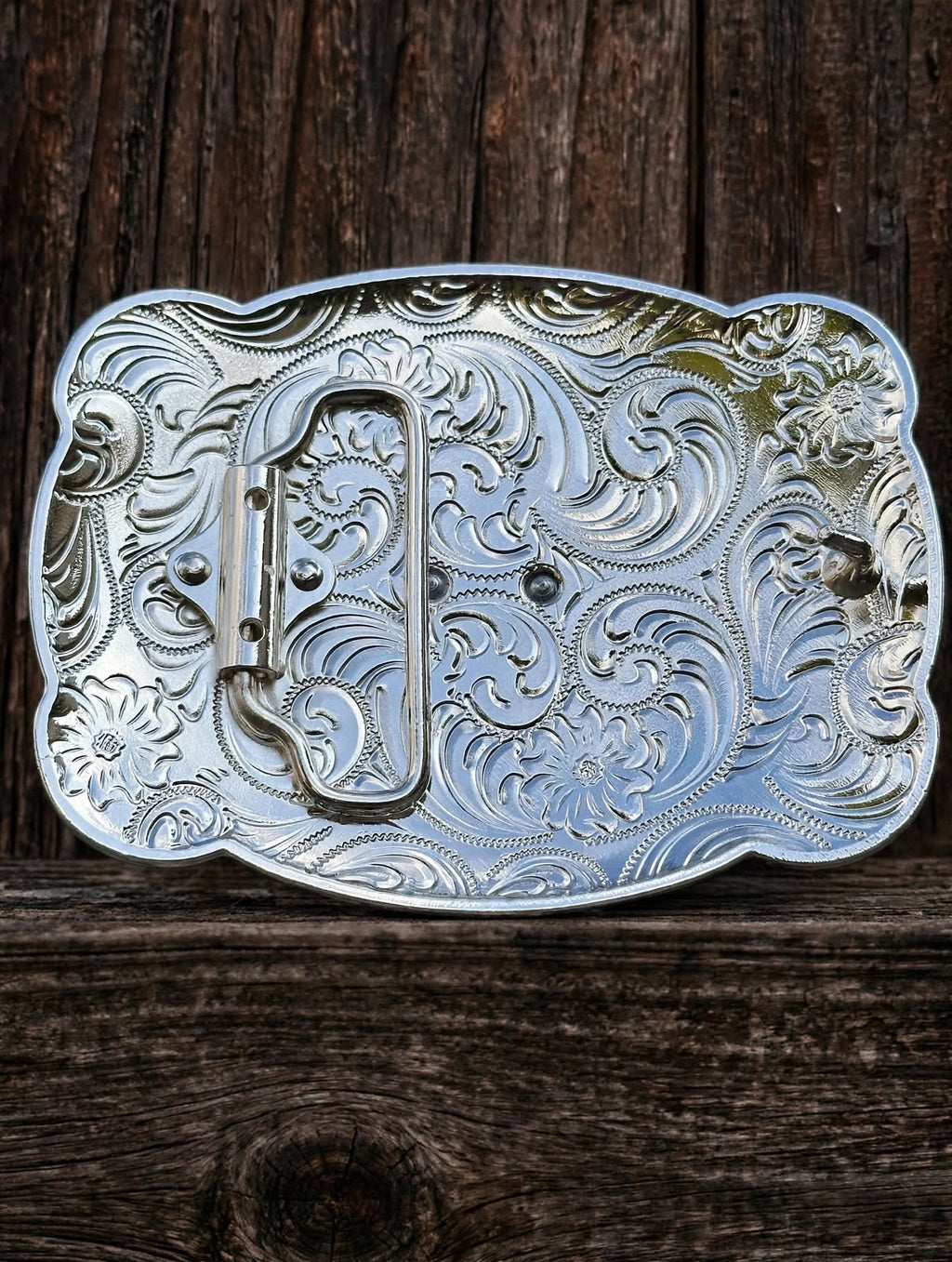 Saint Jude Western Belt Buckle