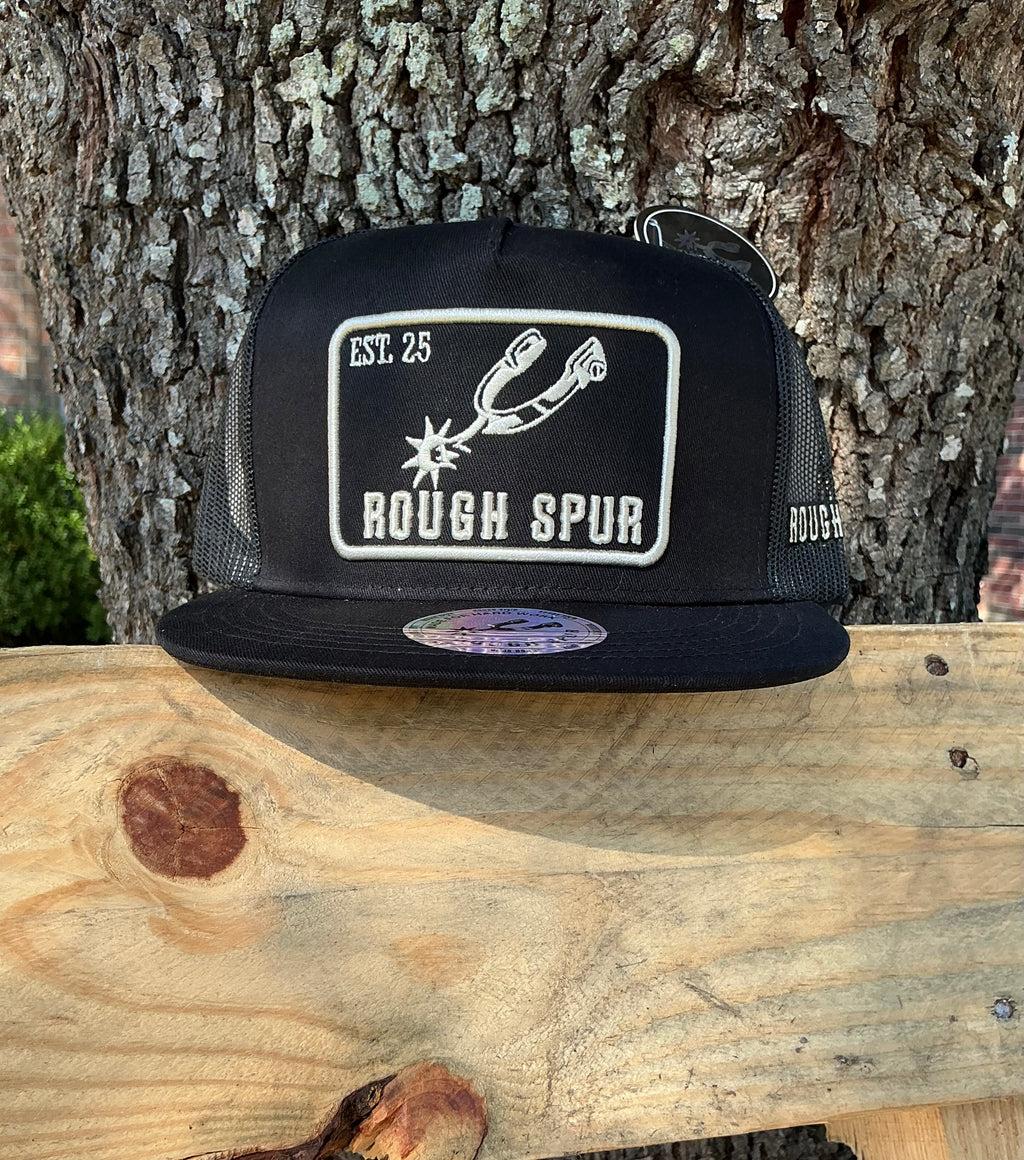 Rough Spur Est25 Hat- Black