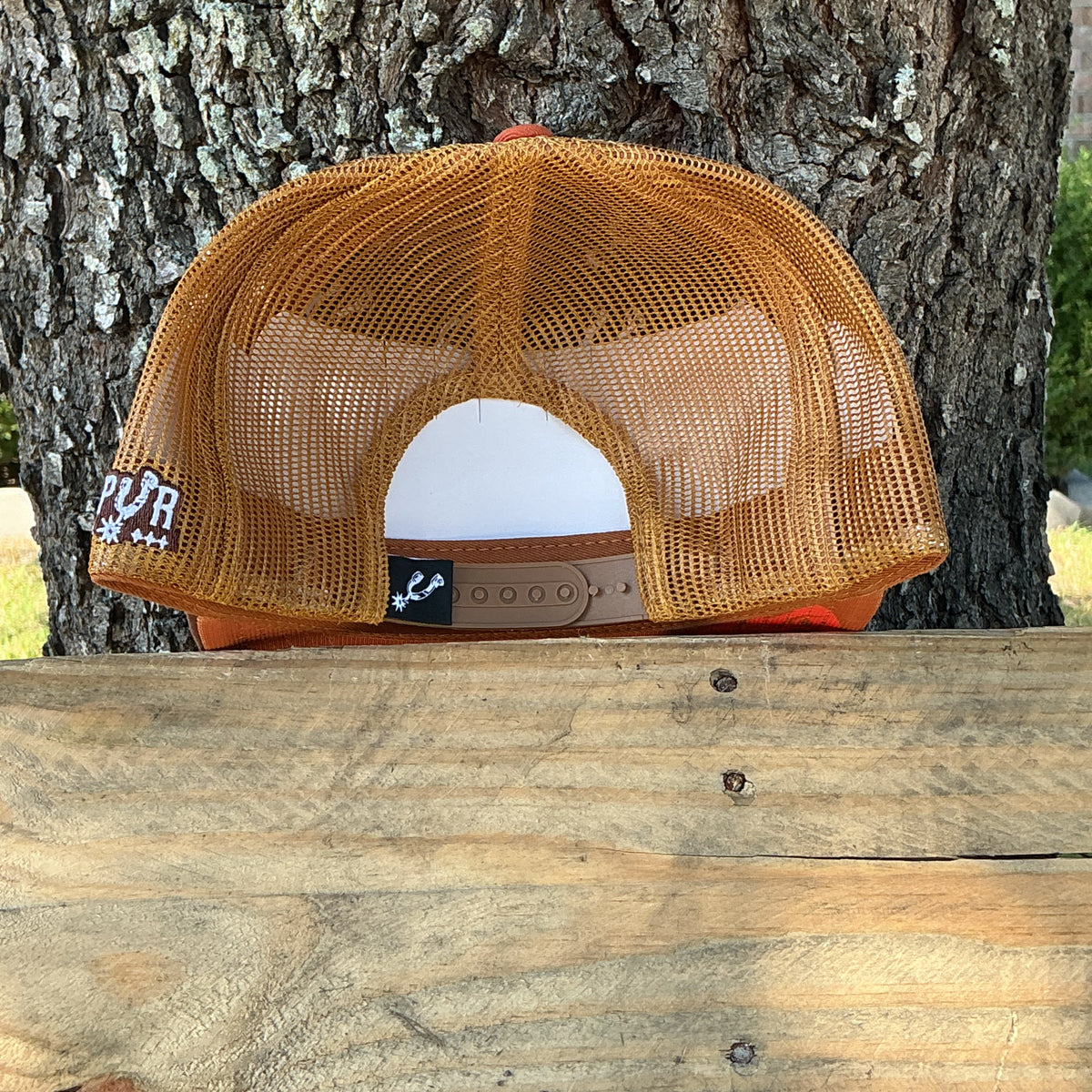 Rough Spur Pumpkin Snapback Hat-  Orange