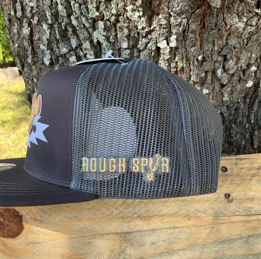 Rough Spur Rustic Hat- Dark Gray
