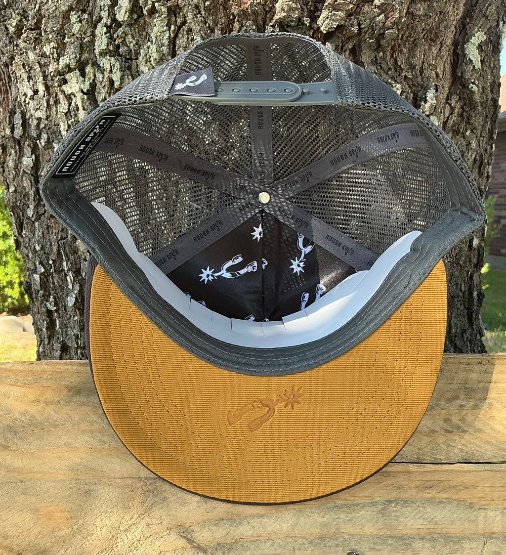 Rough Spur Rustic Hat- Dark Gray