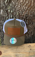 Rough Spur of America Hat- Olive green
