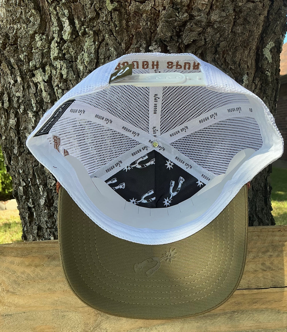 Rough Spur of America Hat- Olive green