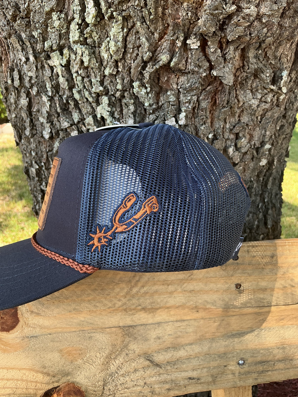 Rough Spur of America Hat- Navy