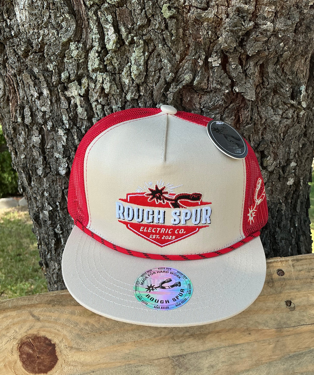 Rough Spur electric co. Hat- Red