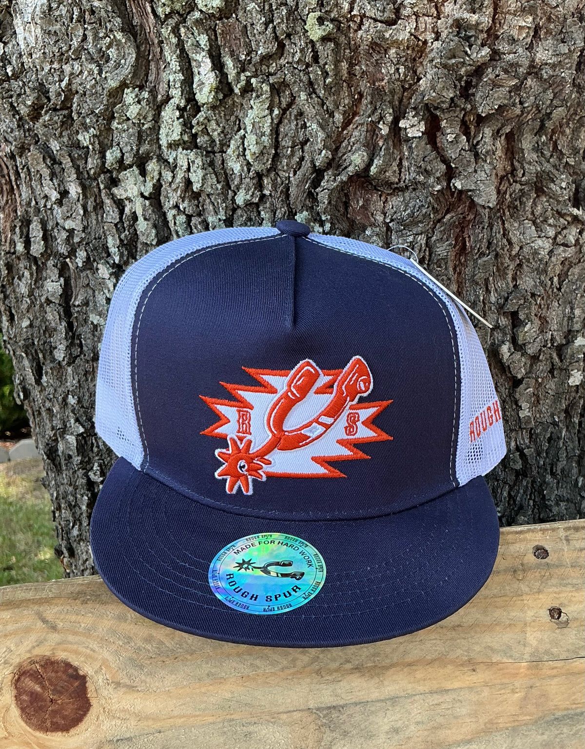 Rough Spur Rustic Hat- Navy