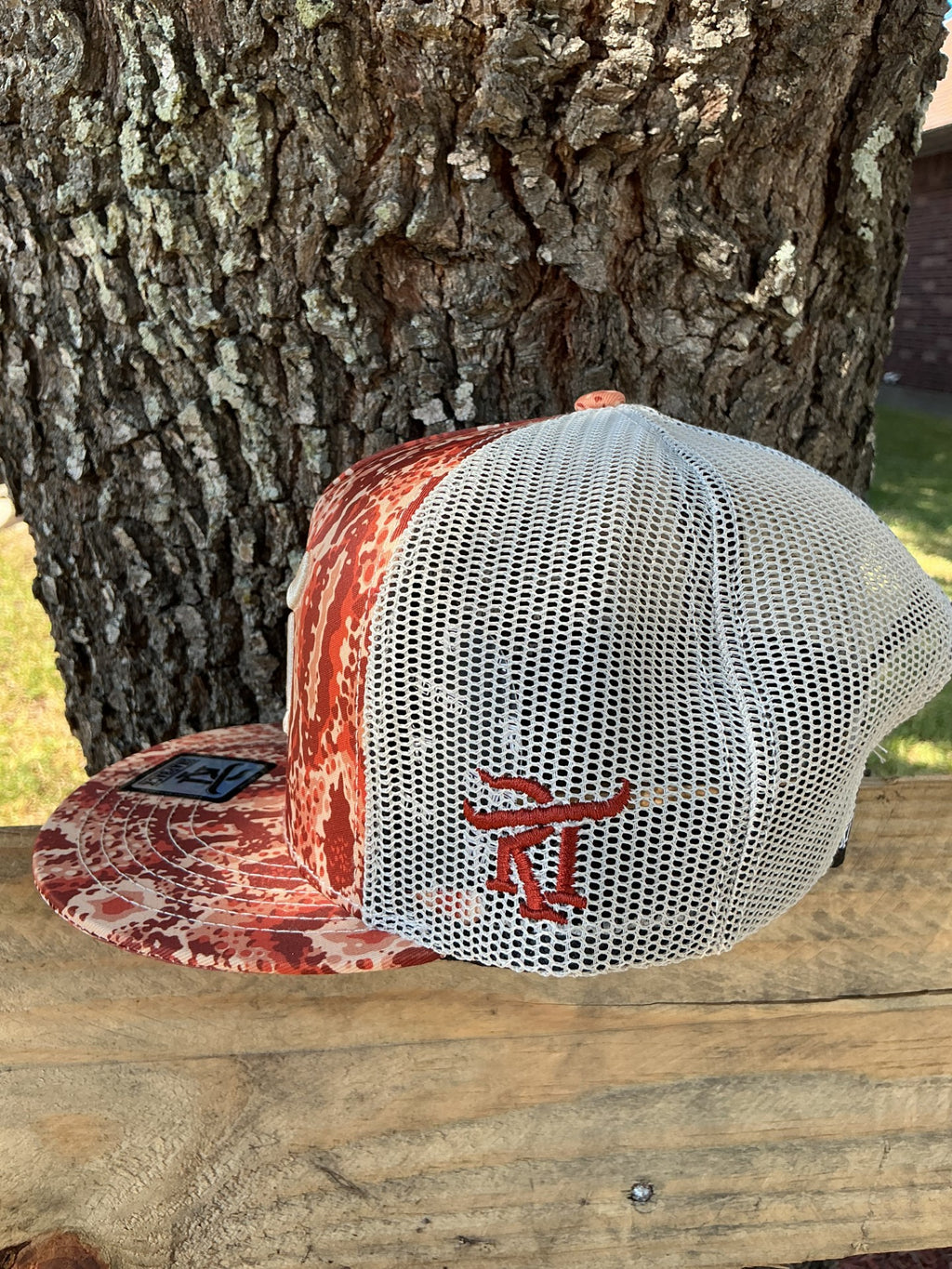 Red Toro Snake Hat- Orange