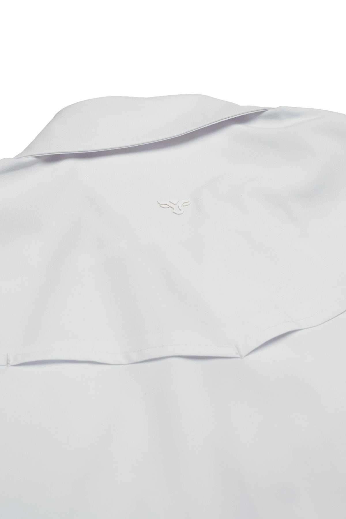 Men’s UPF 50+ Sun Protection Short Sleeve Western Shirt-RT102S-WHITE