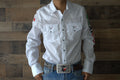 Men's Mexico Embroidered Long Sleeve Shirt